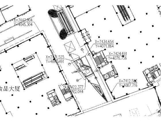 五角场钢结构售楼处建筑CAD施工图纸 - 3