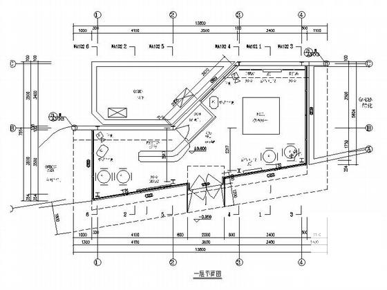 五角场钢结构售楼处建筑CAD施工图纸 - 5