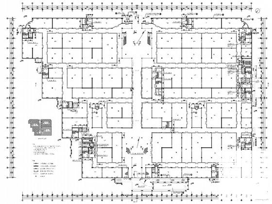 19米4层家具城建筑施工CAD图纸 - 1