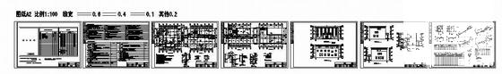 3层派出所建筑结构CAD施工图纸 - 3