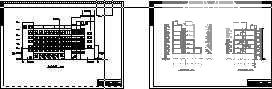 市办公楼建筑CAD图纸(工程设计) - 2