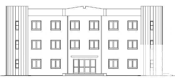 3层建筑设计院办公楼建筑CAD图纸 - 4