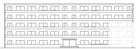 5层办公楼建筑CAD图纸 - 1
