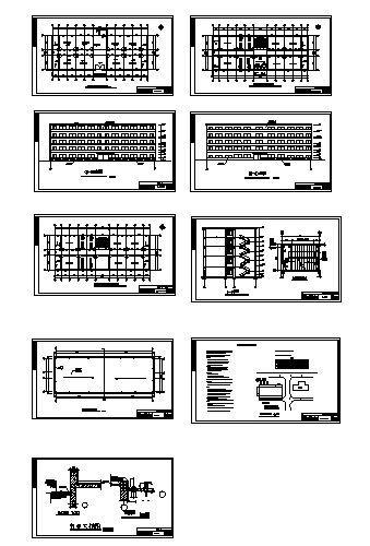 5层办公楼建筑CAD图纸 - 2