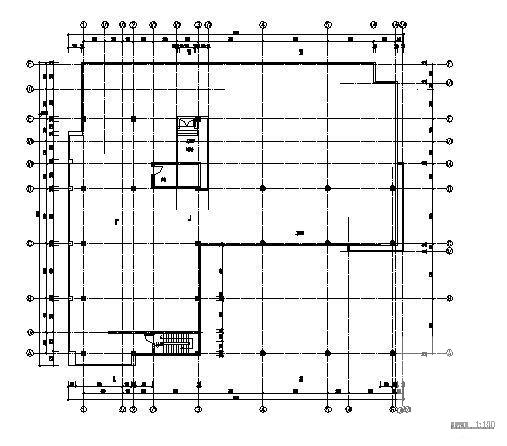 4层办公楼建筑CAD图纸 - 3