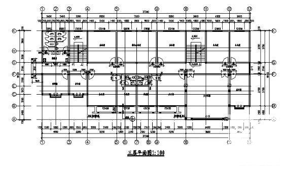 4层畜牧兽医工作站化验办公楼建筑CAD图纸 - 2