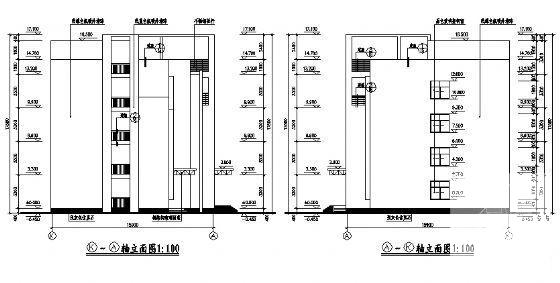 4层畜牧兽医工作站化验办公楼建筑CAD图纸 - 3