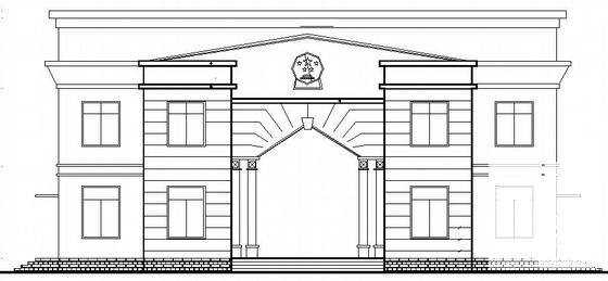 精美3层法院建筑CAD图纸(结构施工图) - 2
