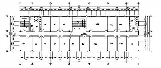 5层劳教所建筑CAD图纸 - 1