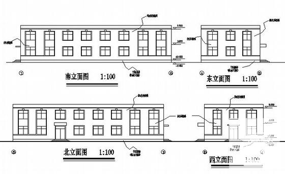 5层劳教所建筑CAD图纸 - 3