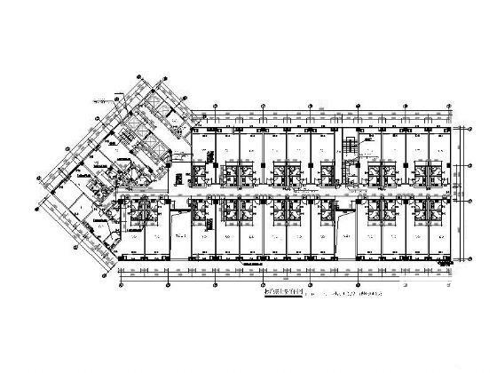 黄金海岸16层商住综合楼建筑施工CAD图纸（人防） - 2