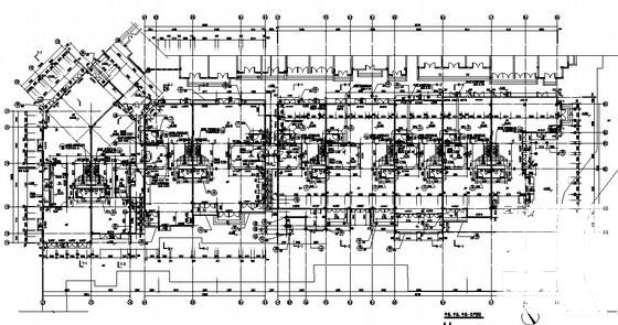 2层洛带文化艺术村街区小镇住宅（7、8、9号楼）建筑施工CAD图纸 - 1