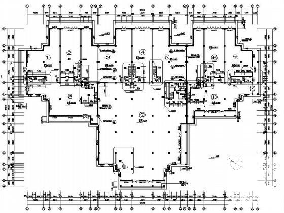 2层北美风情商业建筑施工CAD图纸（带阁楼） - 2