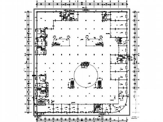 4层大型综合商场建筑施工CAD图纸 - 4