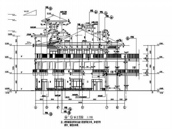 3层欧式售楼处建筑CAD施工图纸(卫生间详图) - 4