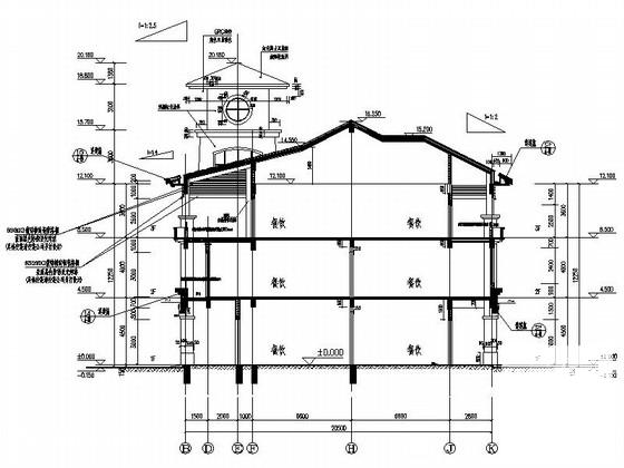 3层欧式售楼处建筑CAD施工图纸(卫生间详图) - 5