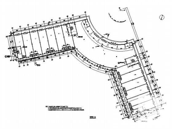 新站区花园小区3层商场建筑施工CAD图纸(卫生间大样图) - 3