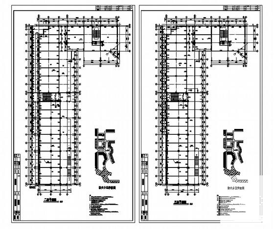 14层框架结构综合商业楼建筑CAD施工图纸 - 4