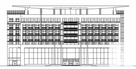 五星级8层酒店建筑施工CAD图纸（框架结构）(卫生间详图) - 2