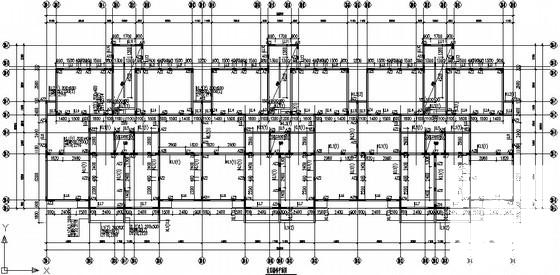 17层剪力墙住宅楼结构CAD施工图纸(基础平面图) - 2