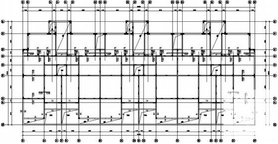 17层剪力墙住宅楼结构CAD施工图纸(基础平面图) - 3