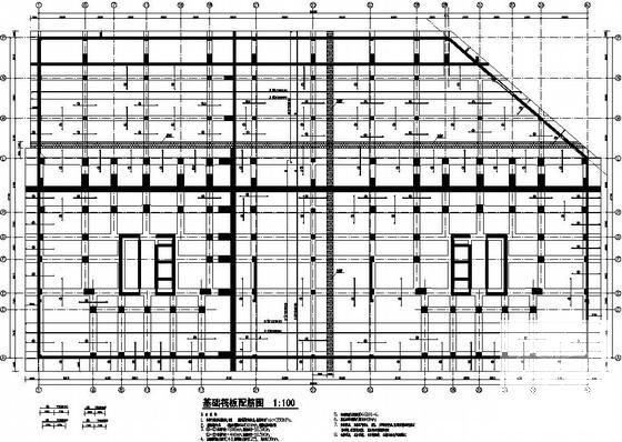 29层框支剪力墙结构商住公寓楼结构CAD施工图纸 - 1