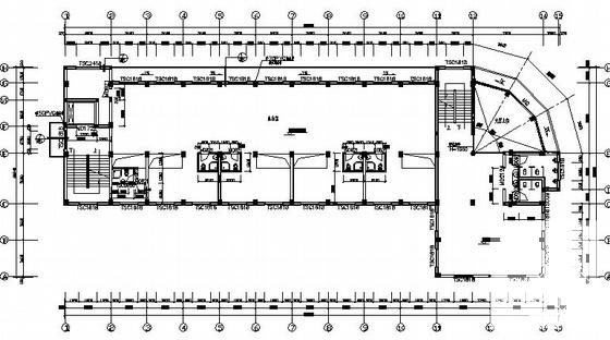 公司5层综合楼建筑结构CAD施工图纸 - 1