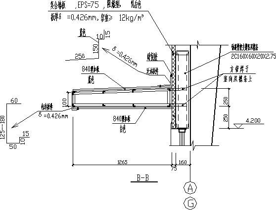 36米跨门式钢架蔬菜车间建筑结构图纸（门式结构独立基础）(平面布置图) - 4