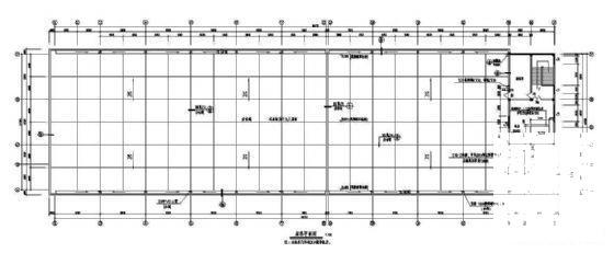 长三角地区5层服装厂房建筑结构CAD施工图纸(平面布置图) - 4