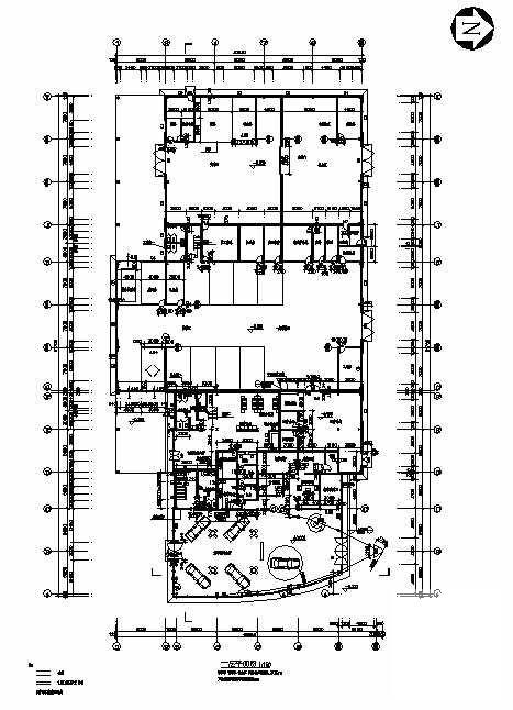 别克汽车展厅建筑施工CAD图纸 - 3