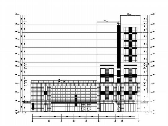 10层现代风格级人民医院建筑设计CAD施工图纸（知名设计院） - 2