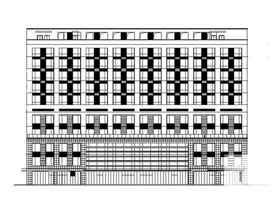 10层现代风格级人民医院建筑设计CAD施工图纸（知名设计院） - 5