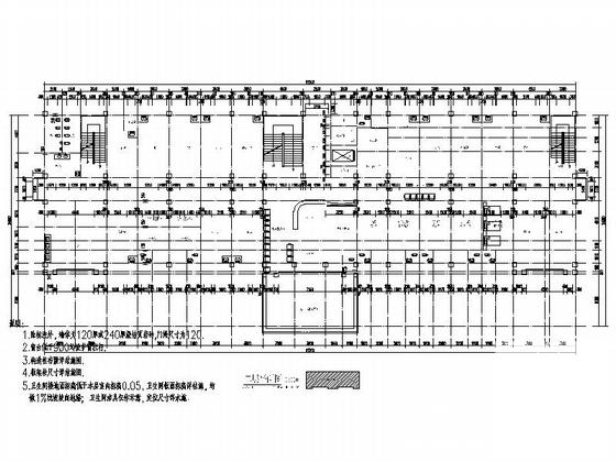 4层现代风格镇中心卫生院建筑设计CAD施工图纸（知名设计院）(钢筋混凝土结构) - 4