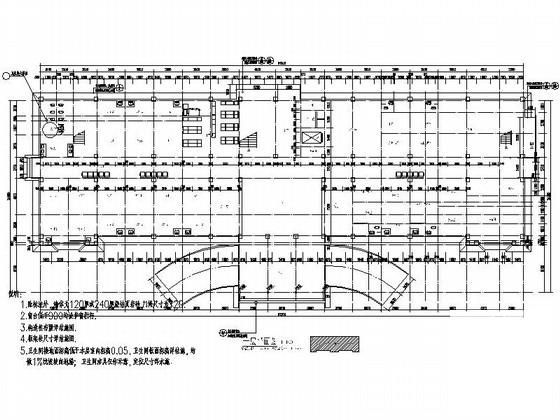 4层现代风格镇中心卫生院建筑设计CAD施工图纸（知名设计院）(钢筋混凝土结构) - 5