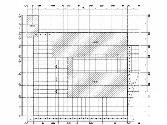 3层框架结构综合实验楼结构CAD施工图纸 - 3