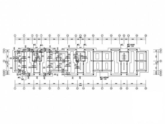 5层框架结构住宅楼结构CAD施工图纸 - 2
