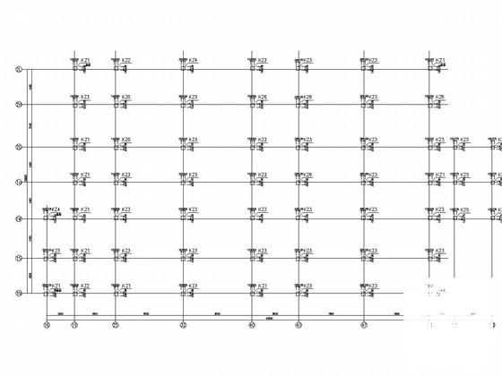 6层框架结构住宅楼结构CAD施工图纸（人工挖孔桩）(基础设计等级) - 3