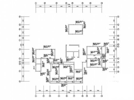 16层剪力墙结构商住楼结构CAD施工图纸（7度抗震） - 5