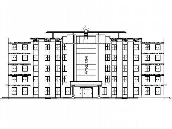 5层医院建筑CAD施工图纸 - 3