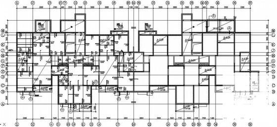 18层剪力墙住宅楼结构CAD施工图纸（筏型基础） - 3