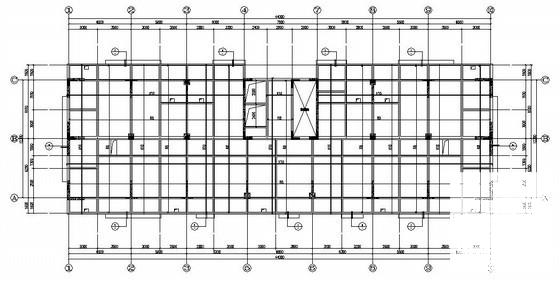 18层框架剪力墙住宅楼结构CAD施工图纸（桩基础） - 1