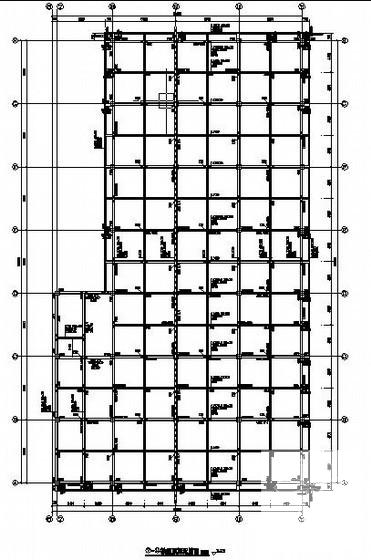 3层框架综合楼结构CAD施工图纸 - 1