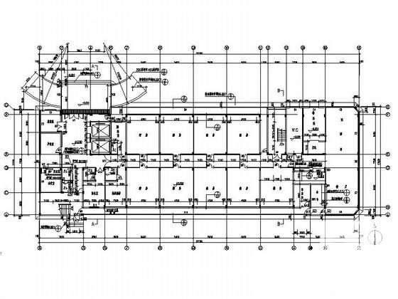 5层精神病疗养院建筑CAD施工图纸 - 1