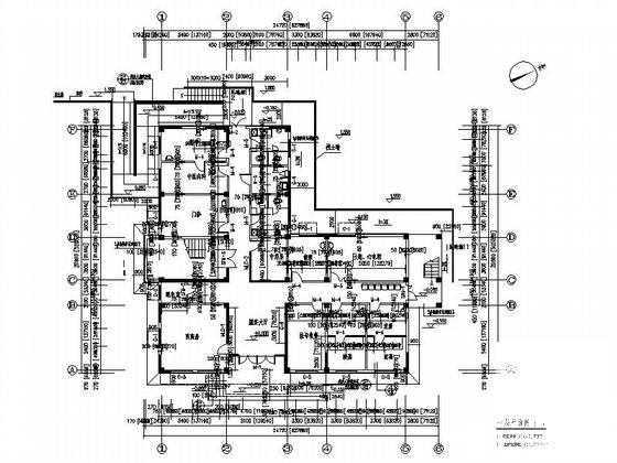 3层卫生院、职工宿舍建筑施工CAD图纸 - 4