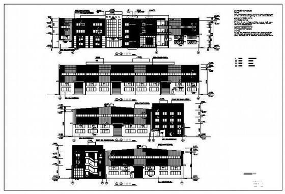 单层建筑施工图 - 1