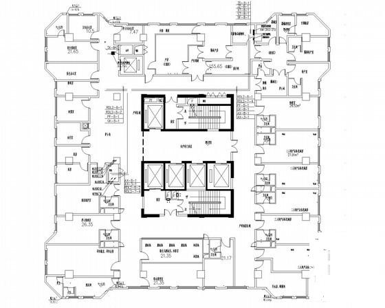 医院建筑施工图纸 - 1