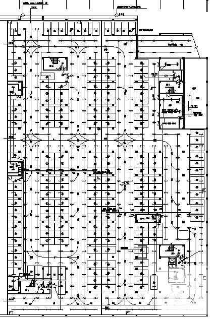 3层步行街古玩城电气施工图纸 - 1