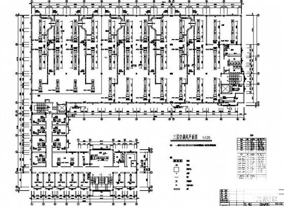 12000平米地上4层厂房空调施工图纸 - 1