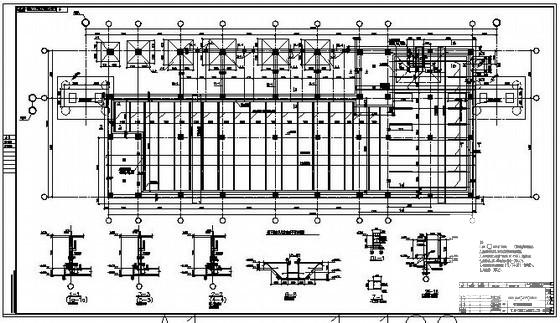 热处理线电气室结构施工图纸（9张） - 2