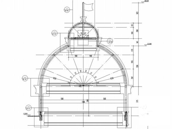 钢结构穹顶图纸 - 5
